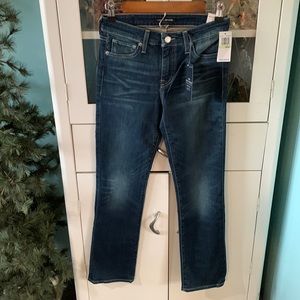 Lucky Brand sz 00 high rise boot Bridgette jeans nwt